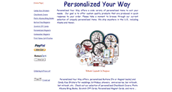 Desktop Screenshot of personalizedyourway.com